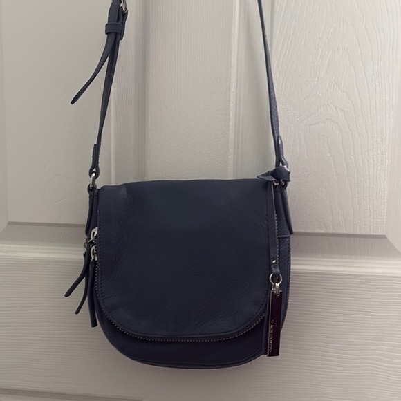 Vince Camuto Handbags - Vince Camuto Night Sky Blue Crossbody Bag with Adjustable Strap, EUC